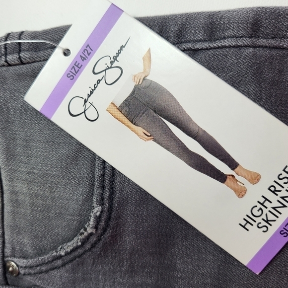 NWT Jessica Simpson High Rise Skinny Jeans - Picture 6 of 13